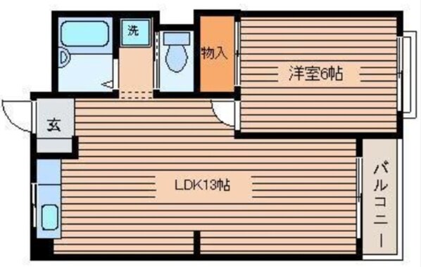 ロイヤルサニーハイツの物件間取画像